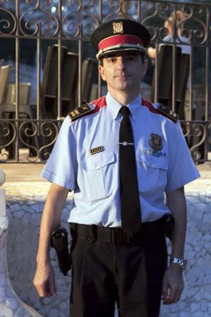 El comisario de los Mossos d'Esquadra en Barcelona Joan Carles Molinero.