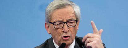 El presidente de la CE, Jean-Claude Juncker en una imagen de archivo. EFE/Sven Hoppe