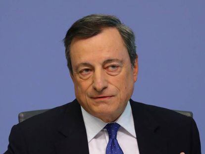 Mario Draghi, presidente del BCE