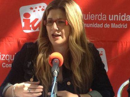 Raquel López, durante una rueda de prensa de esta mañana el pasado 8 de mayo.