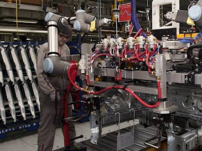 Imagen de la factoría de PSA en Vigo.