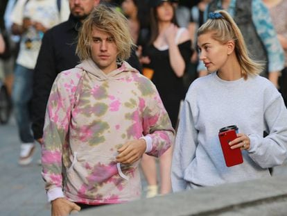 Justin Bieber y Hailey Baldwin, el 18 de septiembre.