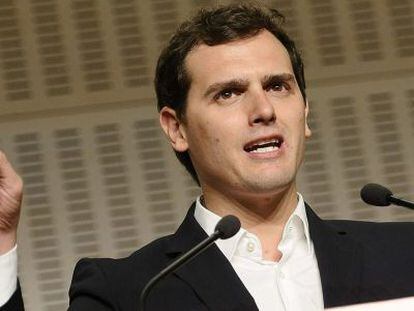 Albert Rivera, diumenge passat a Sevilla.