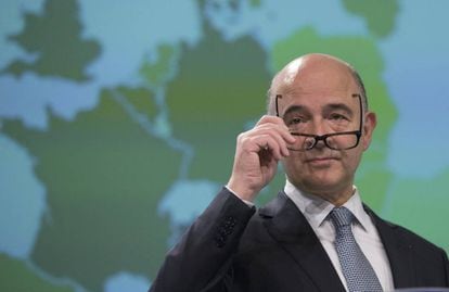 El comisario europeo de Asuntos Econ&oacute;micos de la Comisi&oacute;n Europea (CE), Pierre Moscovici. EFE/Archivo