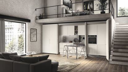 Por muy minúsculo que sea, con Boxlife se puede aprovechar el espacio en pisos, estudios o 'lofts'.