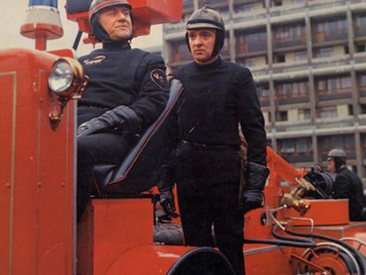 Un fotograma de la versión cinematográfica de 'Fahrenheit 451'.