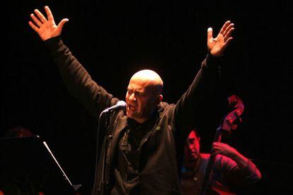 Germán Coppini, en una actuación en Ferrol en 2009.