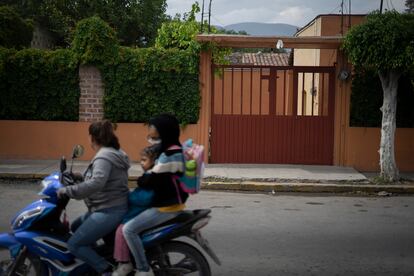 La casa de Xóchitl Gálvez en la esquina de Rosales y Emilio Carranza, en Tepatepec (Hidalgo).