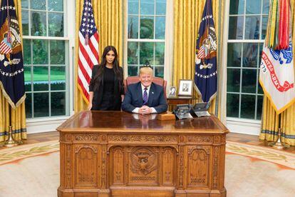 Kim Kardashian i Donald Trump.