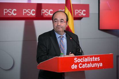 Miquel Iceta, líder del PSC.