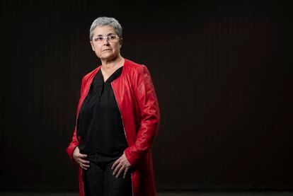 La nueva directora de la Feria del Libro de Madrid, Eva Orúe, retratada en Madrid.