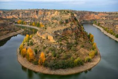 Hoces del río Duratón, en Segovia.