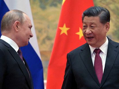 Vladímir Putin y Xi Jinping, en Pekín, el pasado 4 de febrero.