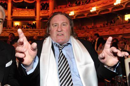 El actor G&egrave;rard Depardieu.