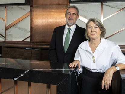 Luis y Carmen Riu, consejeros delegados de Riu Hotels & Resorts