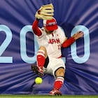 Juegos Olímpicos Tokio 2020 - Softbol - Mujeres - Finales - Partido por la medalla de oro - Japón v Estados Unidos - Estadio de béisbol de Yokohama - Yokohama, Japón - 27 de julio de 2021. Eri Yamada de Japón en acción. REUTERS / Jorge Silva TPX IMÁGENES DEL DÍA