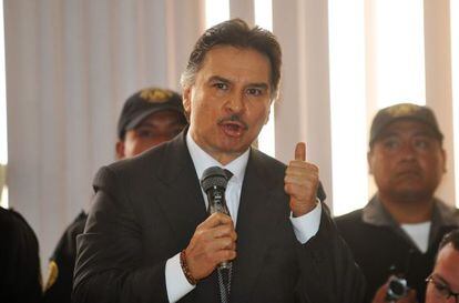 El exmandatario guatemalteco Alfonso Portillo.