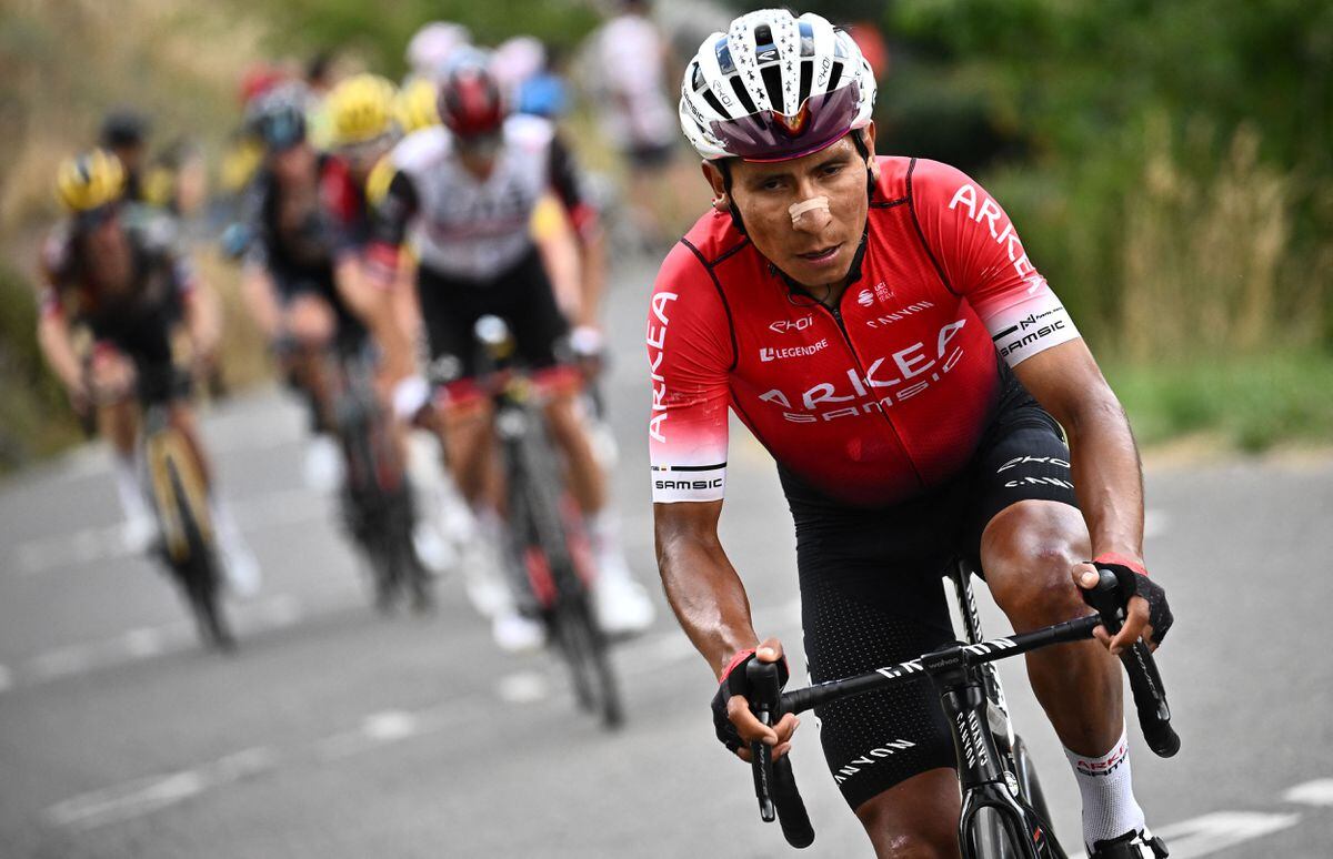 Nairo Quintana disqualifié du Tour de France pour avoir pris un analgésique Tramadol |  Des sports