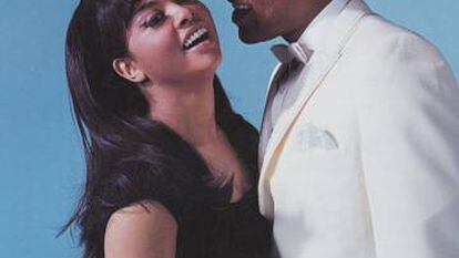 Tammi Terrell y Marvin Gaye, en una foto de promoción.