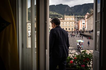 Claudia López, en su oficina.