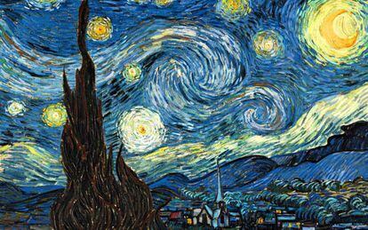 'La noche estrellada' de Vincent van Gogh en el MoMa (Nueva York, EE UU).