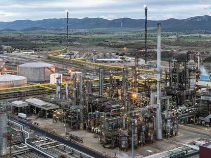 Complejo industrial de Repsol en Puertollano (Ciudad Real), donde ya se produce biocombustible.