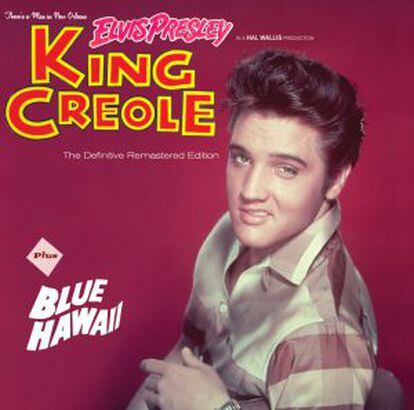 La portada de &#039;King creole&#039;, de Elvis Presley. 