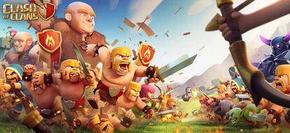 Imagen del videojuego 'Clash of clans'.