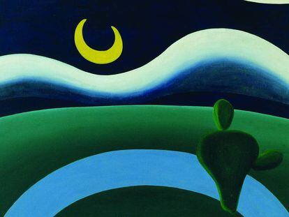 'A Lua', de Tarsila do Amaral.