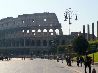 Un 100 montaditos en el Coliseo Romano