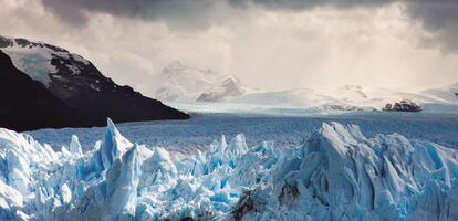 El glaciar Perito Moreno, en Argentina.