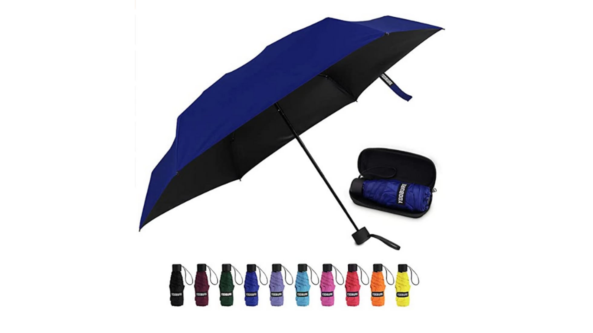 Owfeel bloqueador solar UV paraguas compacto y ligero con bloque protección ultravioleta 