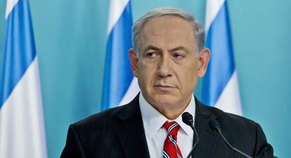 El primer ministro israel&iacute;, Benjamin Netanyahu, este mi&eacute;rcoles en Jerusal&eacute;n.