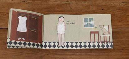 El libro 'Ya sé vestirme sola', de Ediciones El Embudo, ilustrado por Elena Odriozola.