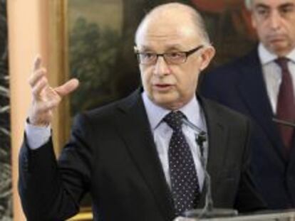  El ministro de Hacienda, Crist&oacute;bal Montoro.