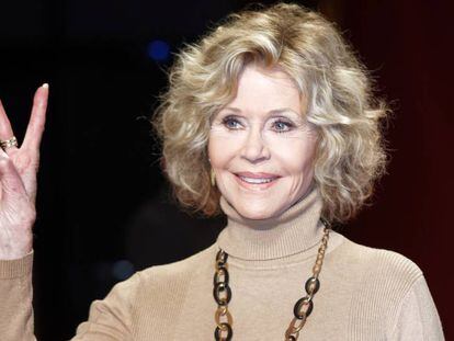 Jane Fonda, el 21 de octubre de 2018 en Lyon, Francia.