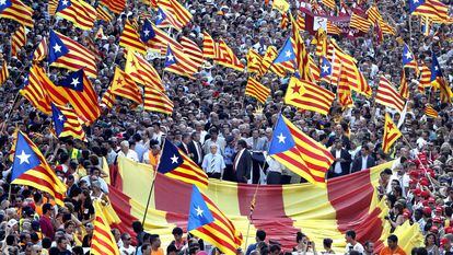 Manifestación contra la sentencia del Estatut, el 10 de julio de 2010.