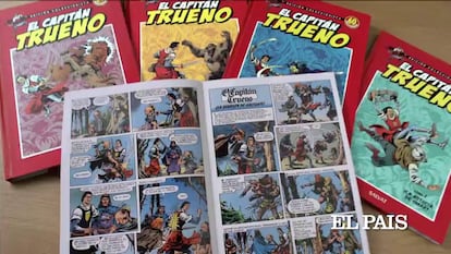 El Capitán Trueno, cuando el cómic se llamaba tebeo