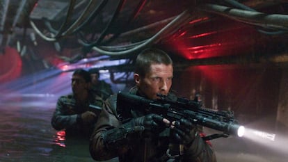 Fotograma de la película Terminator Salvation, interpretada por Christian Bale. Richard Foreman