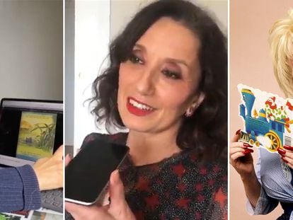 Natalie Portman y otras estrellas leen cuentos, Luz Casal hace llamadas personalizadas y Dolly Parton tiene su propio club de lectura infantil en YouTube.