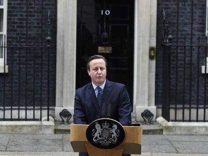 El primer ministro de Reino Unido, David Cameron.
