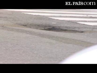 Madrid, capital del bache