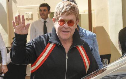 El cantante Elton John.