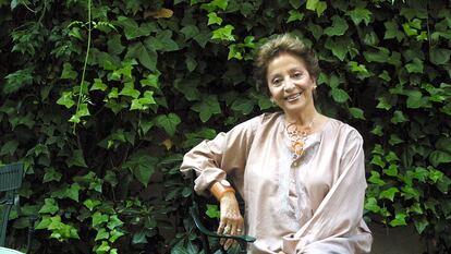 La mezzosoprano Teresa Berganza fotografiada en Barcelona.
