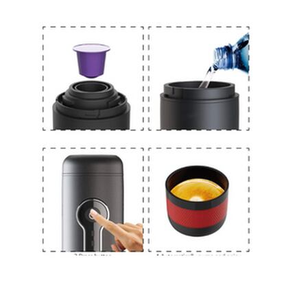 Minicafeteras portátiles: ideales para disfrutar de tu café favorito en  cualquier lugar, Escaparate: compras y ofertas