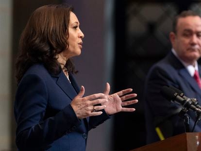 vicepresidenta Kamala Harris en Guatemala