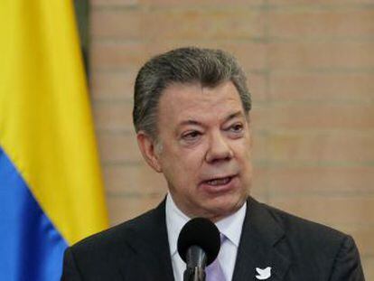 El presidente colombiano   No autoricé ni tuve conocimiento de esas gestiones. Me acabo de enterar 