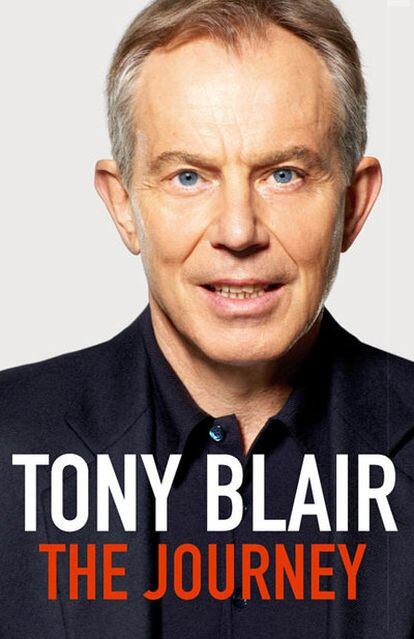 Portada del libro de memorias de Tony Blair, <i>The Journey</i>.