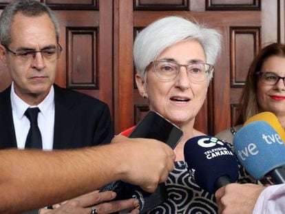 La fiscal general del Estado, María José Segarra, este abril.