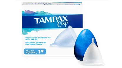 Copa menstrual de Tampax